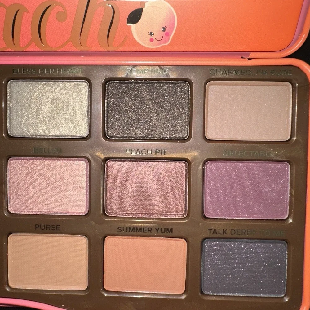 Too Faced SWEET PEACH Eyeshadow‎ Palette 18 Shades Discontinued Rare New In Box